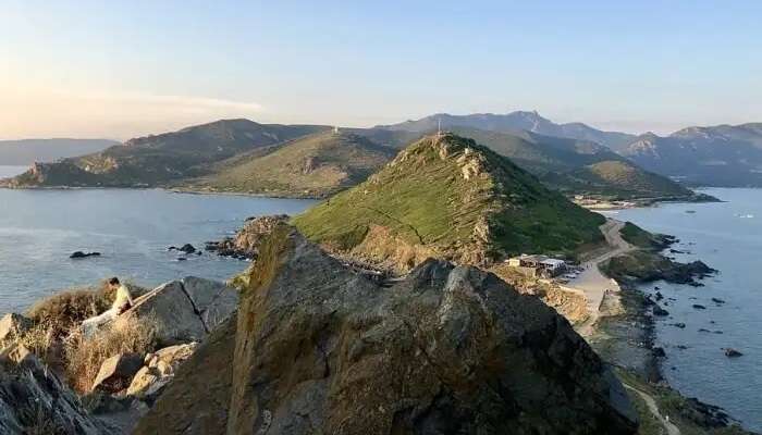 Corsica is the best place for honeymoon in October