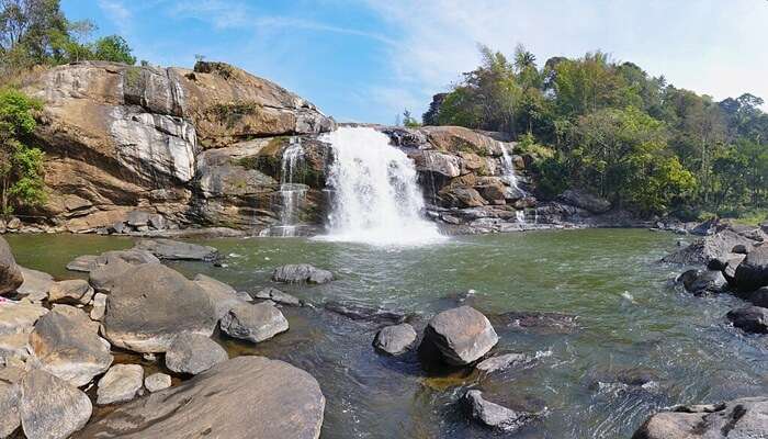 Puthupara waterfalls in Kerala