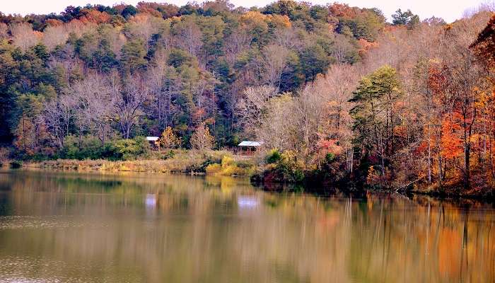 Dahlonega in Georgia in December