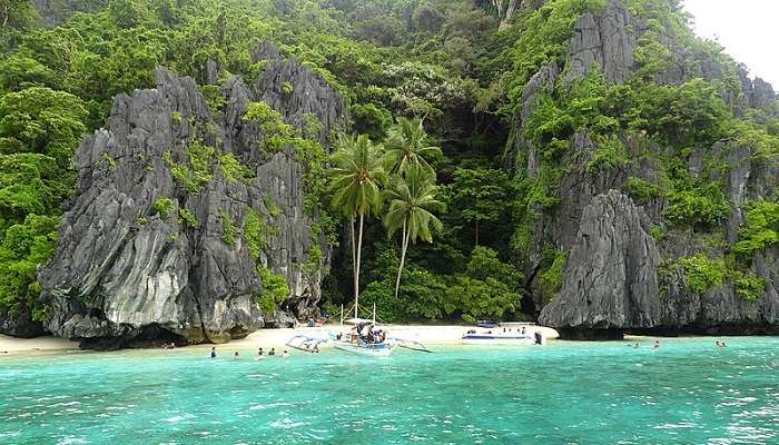 El Nido is exotic honeymoon destinations in the world