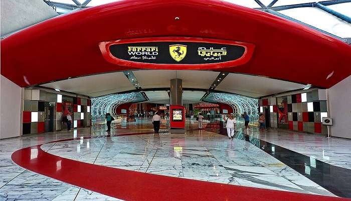 Ferrari World is one of the best Places To Visit In Dubai With Family