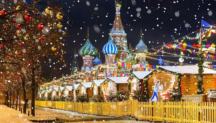 Enjoy The Festive Season Of Moscow in January