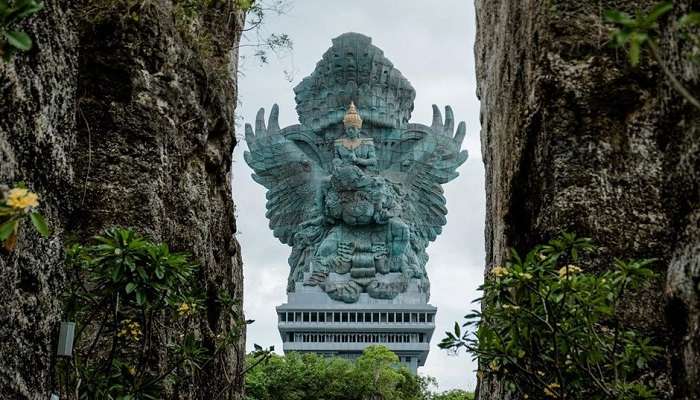 Garuda Wisnu Kencana Cultural Park Bali in March