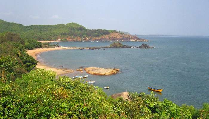 Breathtaking view of Gokarna Beach