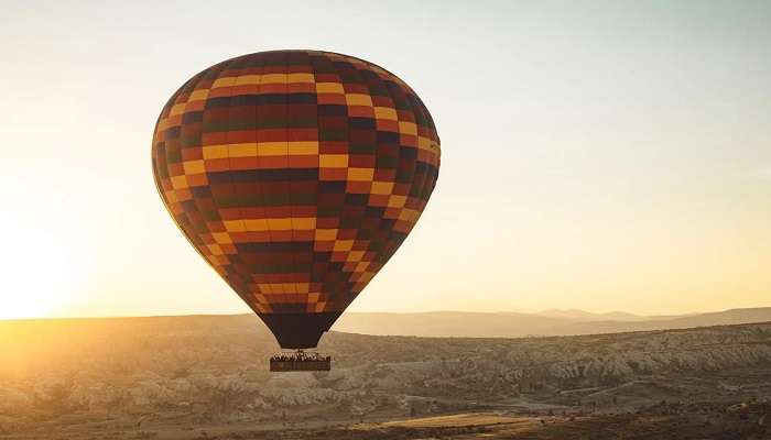 Enjoy hot air ballooning in Lonavala.