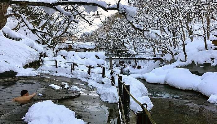 This hot spring is one of the most ancient and popular one available in Japan.