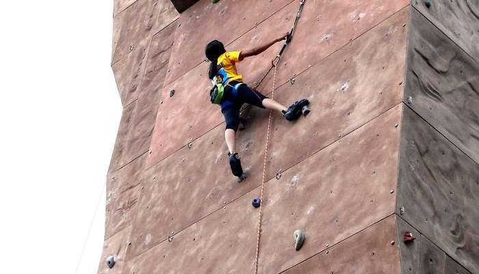 Rock Climbing, among things to do in Delhi