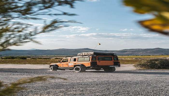 Jeep safari in Ladakh