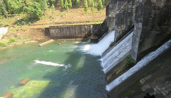 View of Kakkayam Dam and around