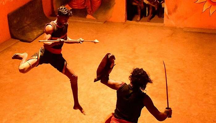 Things to do in Munnar- Watch Kalaripayattu