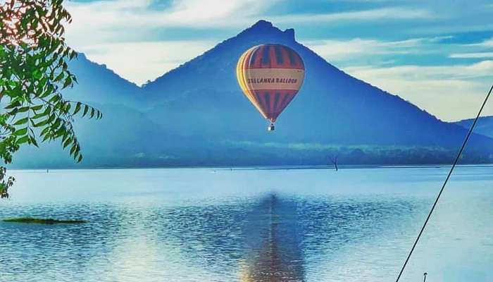 take a hot air balloon ride in Sri Lanka in November