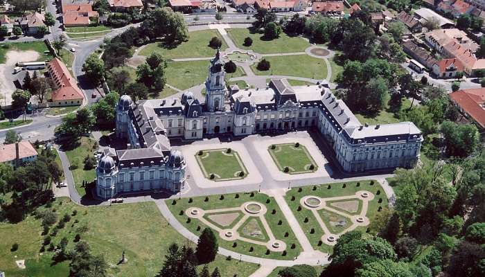 Festetics Palace, hungary in December