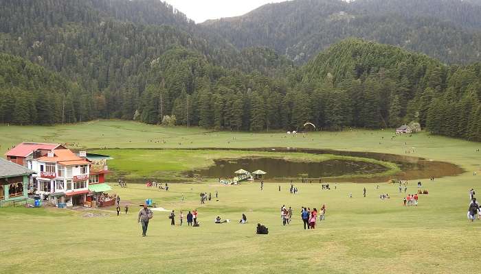 Khajjiar, a popular tourist destination