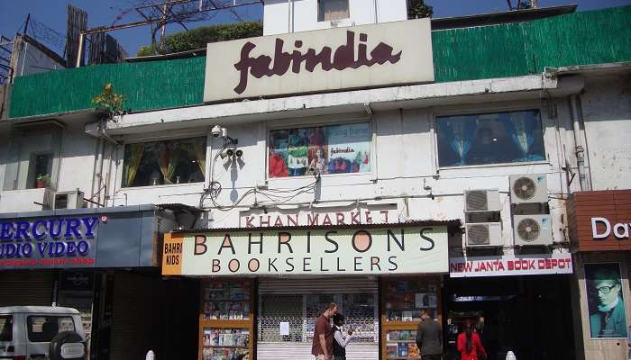 Khan Market is a popular shopping destination in Delhi