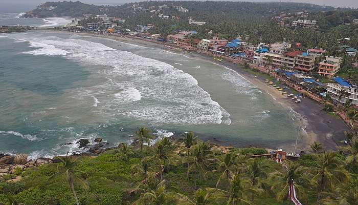 Kovalam beach in Trivandrum