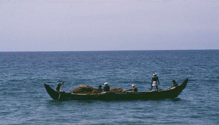 Kovalam’s peace at dusk in August 