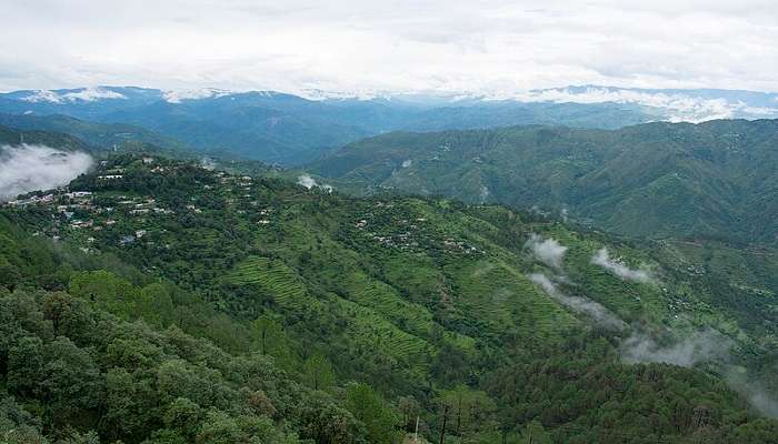 Visit Lansdowne in uttarakhand in March.