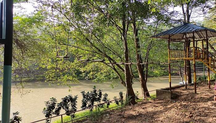 Thenmala ecotourism park near Trivandrum