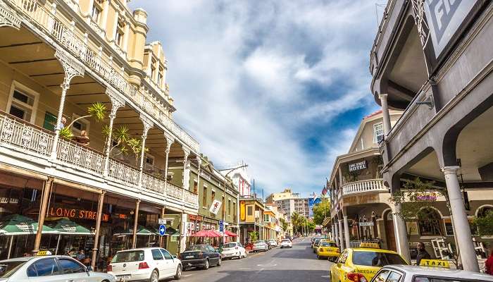 Shopping At Long Street,Cape Town In January