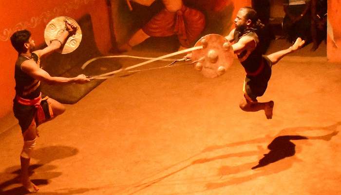 Kalaripayattu bout - history of Kerala