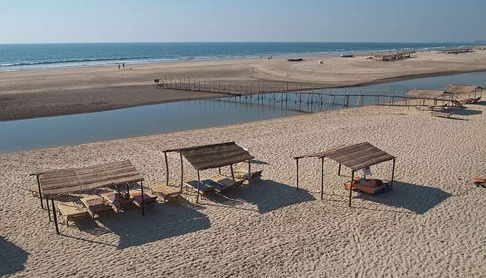 Mandrem Beach  is one of the famous beaches in Goa