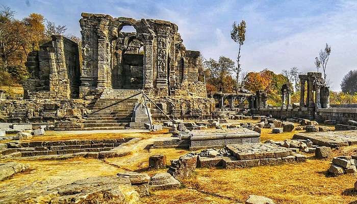 Martand Sun Temple in Kashmir