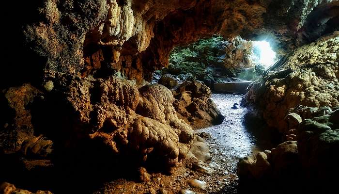 A spectacular view of Mawsmai Caves