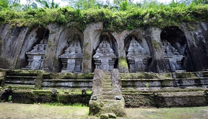 Mount Kawi Temple is one of the best places to visit near garuda wisnu kencana cultural park bali in march