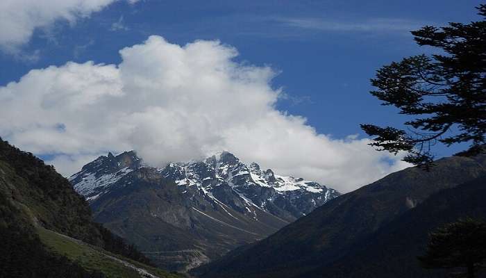 View of Mount Katao From Valley