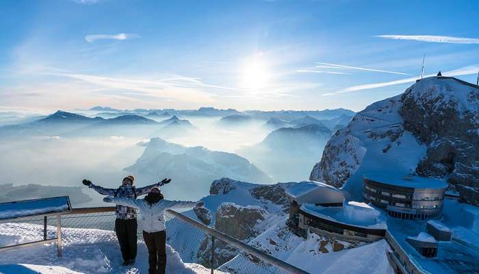 Mt. Pilatus, places to visit in Switzerland in winter