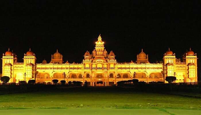 View of Mysore palace