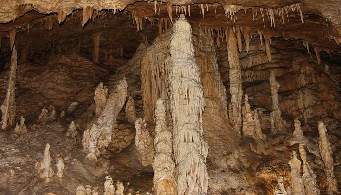 Natural Brudge Caverns- Texas in November