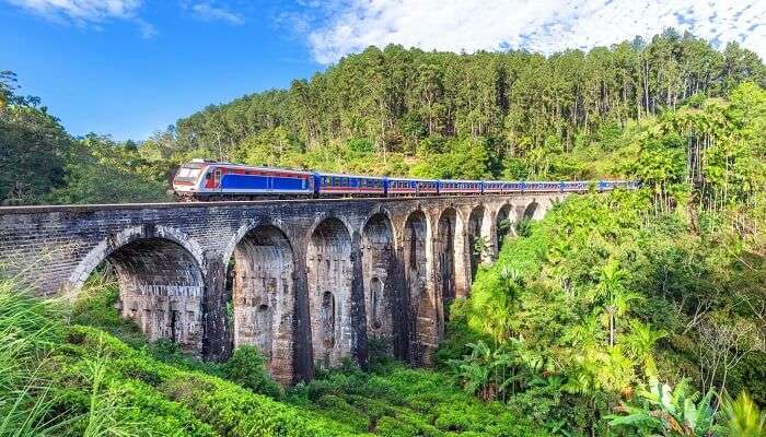  Nine Arch Bridge, among Sri Lanka tourist places