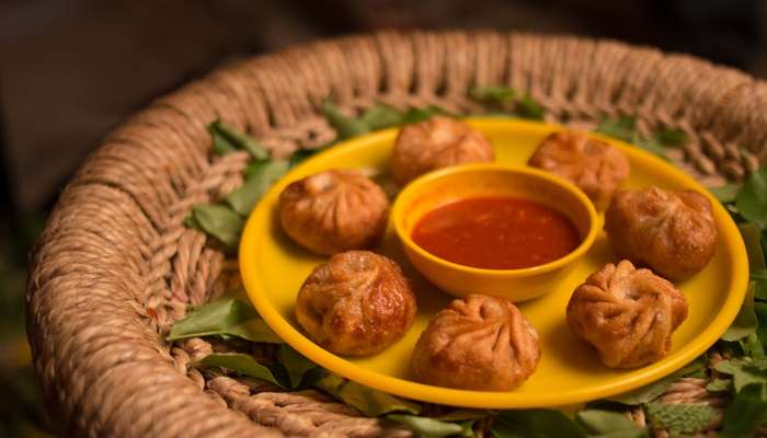 Fried momos in delhi