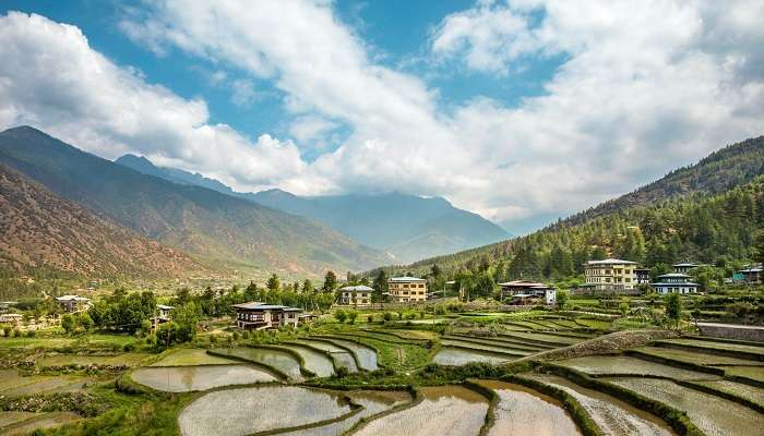 Paro, Bhutan In March