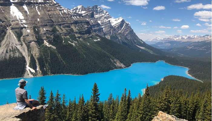 Peyto Lake stunning view