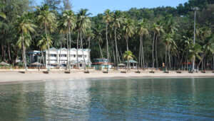 A pristine sea shore in Port Blair