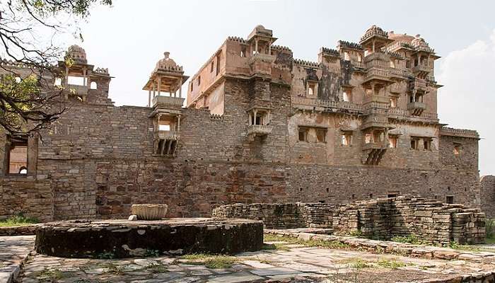 The haunted palace of Chittorgarh in Rajasthan