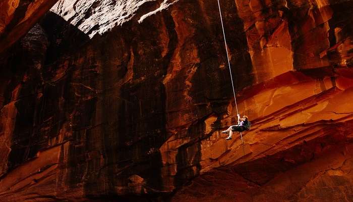 Do rock climbing.