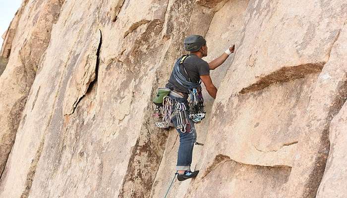 Take part in some rock climing in Matheran