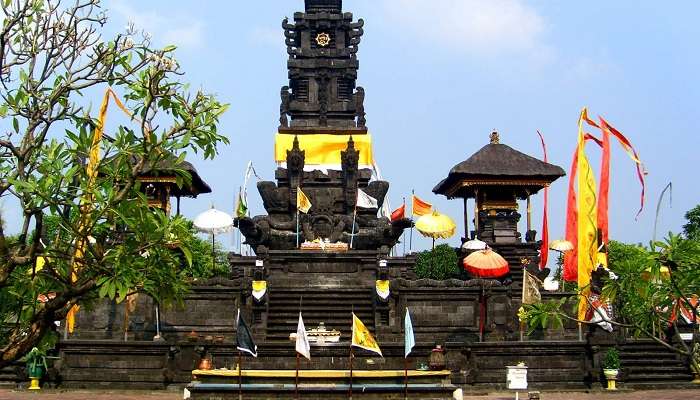 Sakenan Temple is one of the best Places To Visit Near Bajra Sandhi Monument Bali In March