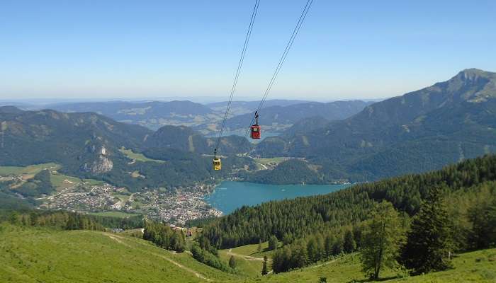 Salzkammergut Ropeway view