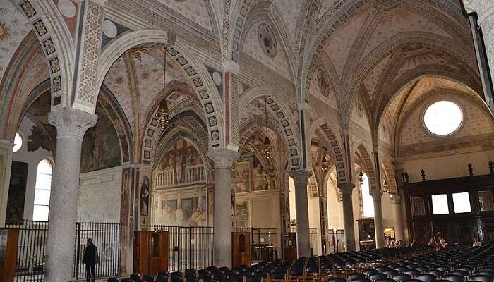 Being the place where Leonardo painted his masterpiece, the Last Supper, Santa Maria delle Grazie is definitely worth a visit