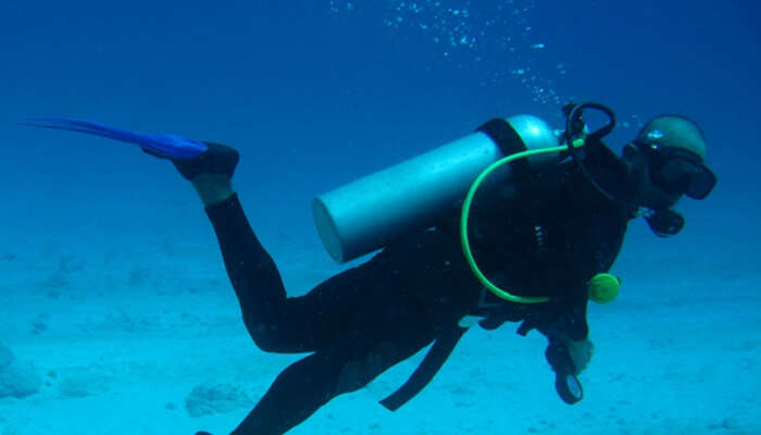 scuba diving in Kovalam

