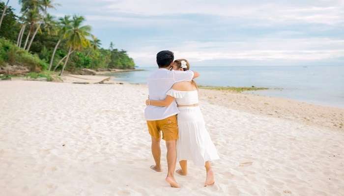 Sea walking in Andaman and Nicobar Islands.