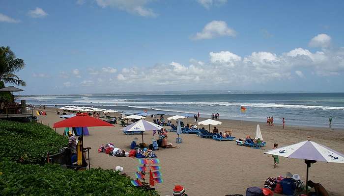 Seminyak Beach is one of the best places to visit near Bali Bird park in March