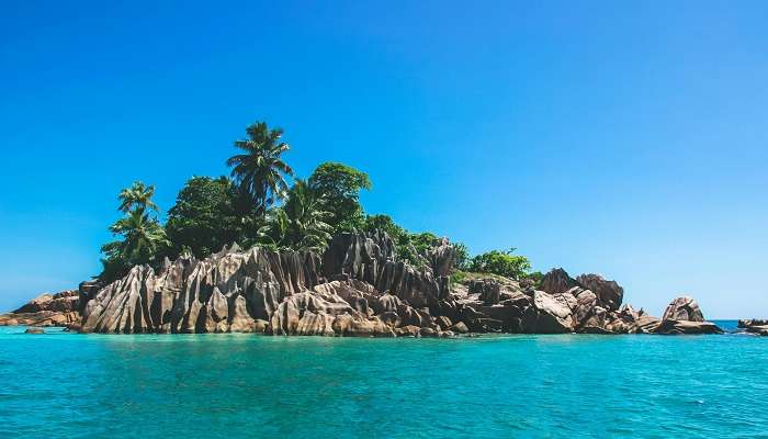 Seychelles is one of the exotic hoeymoon places in the world. 