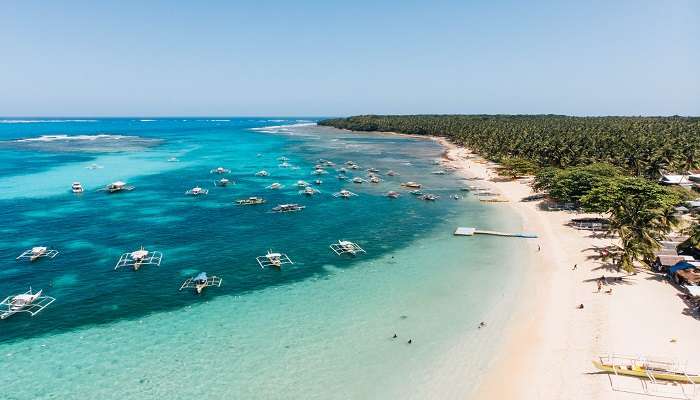 A breathtaking view of Siargao Island, best places to visit in December in the world