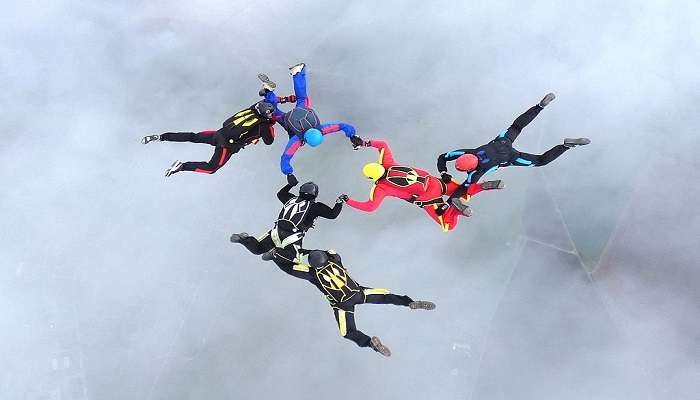 Skydiving at Wollongong, Australia