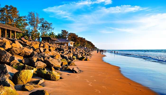 The beach at its finest during the daytime, among other places near Guruvayur